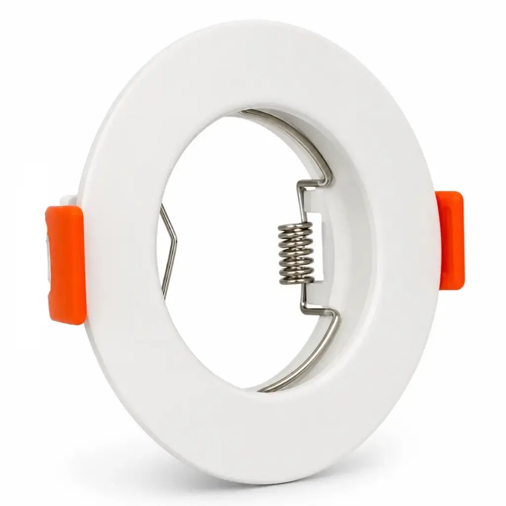 APLIQUE SPOT REDONDO P/ GU10 PC 81 X 40 MM C/ SOCKET BLANCO REF. AI-RD06-WH MARCA ARTIG LIGHT