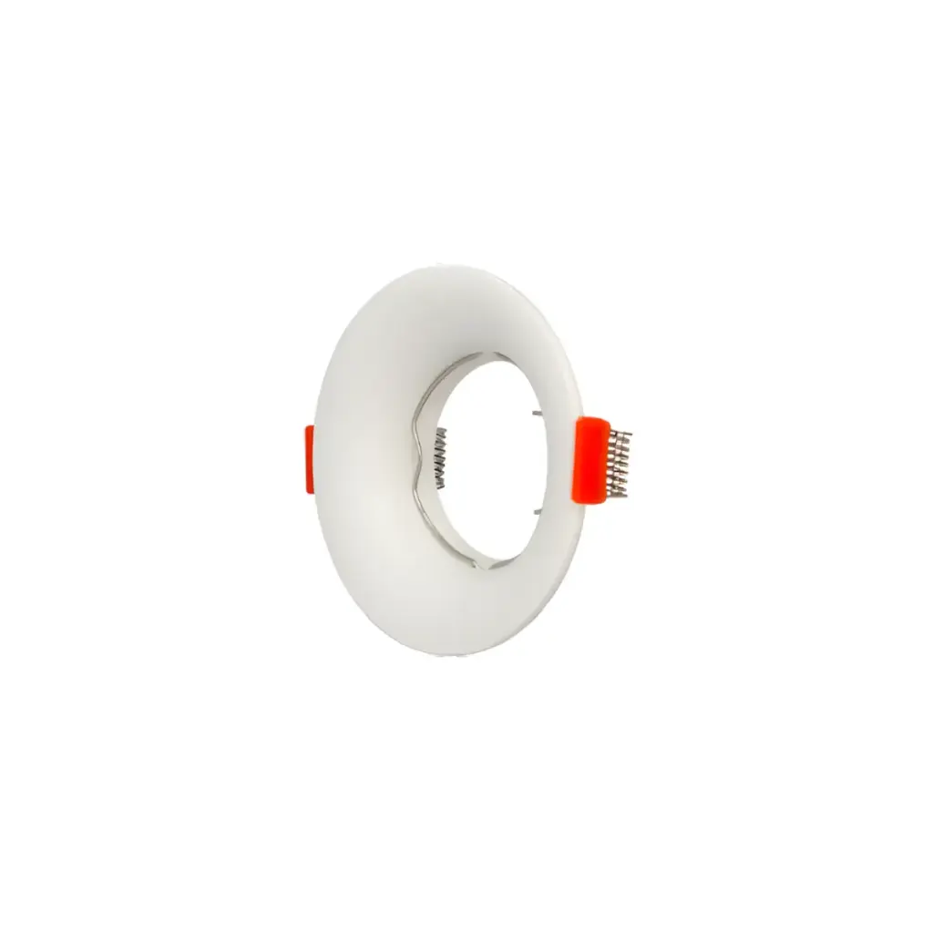 APLIQUE SPOT REDONDO P/ GU10 PC 88 X 40 MM C/ SOCKET COLOR BLANCO REF. AI-RD07-WH MARCA ARTIG LIGHT