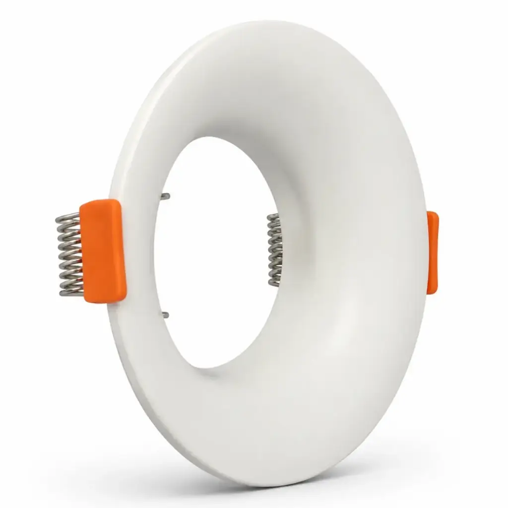APLIQUE SPOT REDONDO P/ GU10 PC 85 X 32 MM C/ SOCKET COLOR BLANCO REF. AI-RD08-WH MARCA ARTIG LIGHT