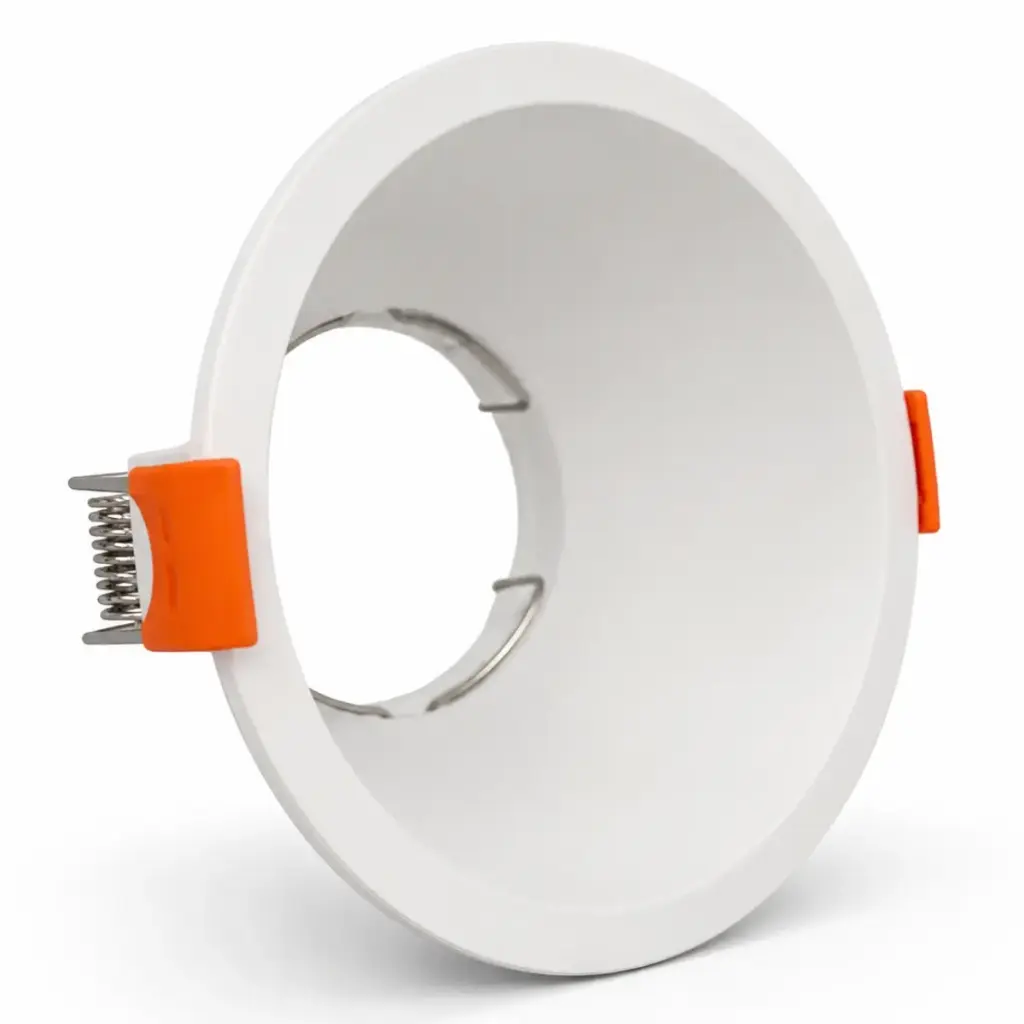 APLIQUE SPOT REDONDO P/ GU10 PC 93 X 55 MM C/ SOCKET COLOR BLANCO REF. AI-RD09-WH MARCA ARTIG LIGHT