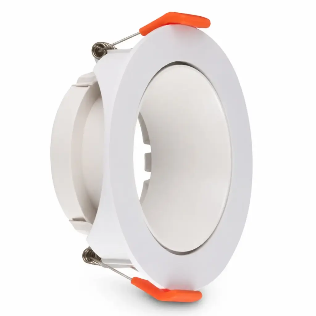 APLIQUE SPOT REDONDO P/ GU10 PC 85 X 40 MM COLOR BLANCO C / SOCATE REF. AI-RD11-WH MARCA ARTIG LIGHT