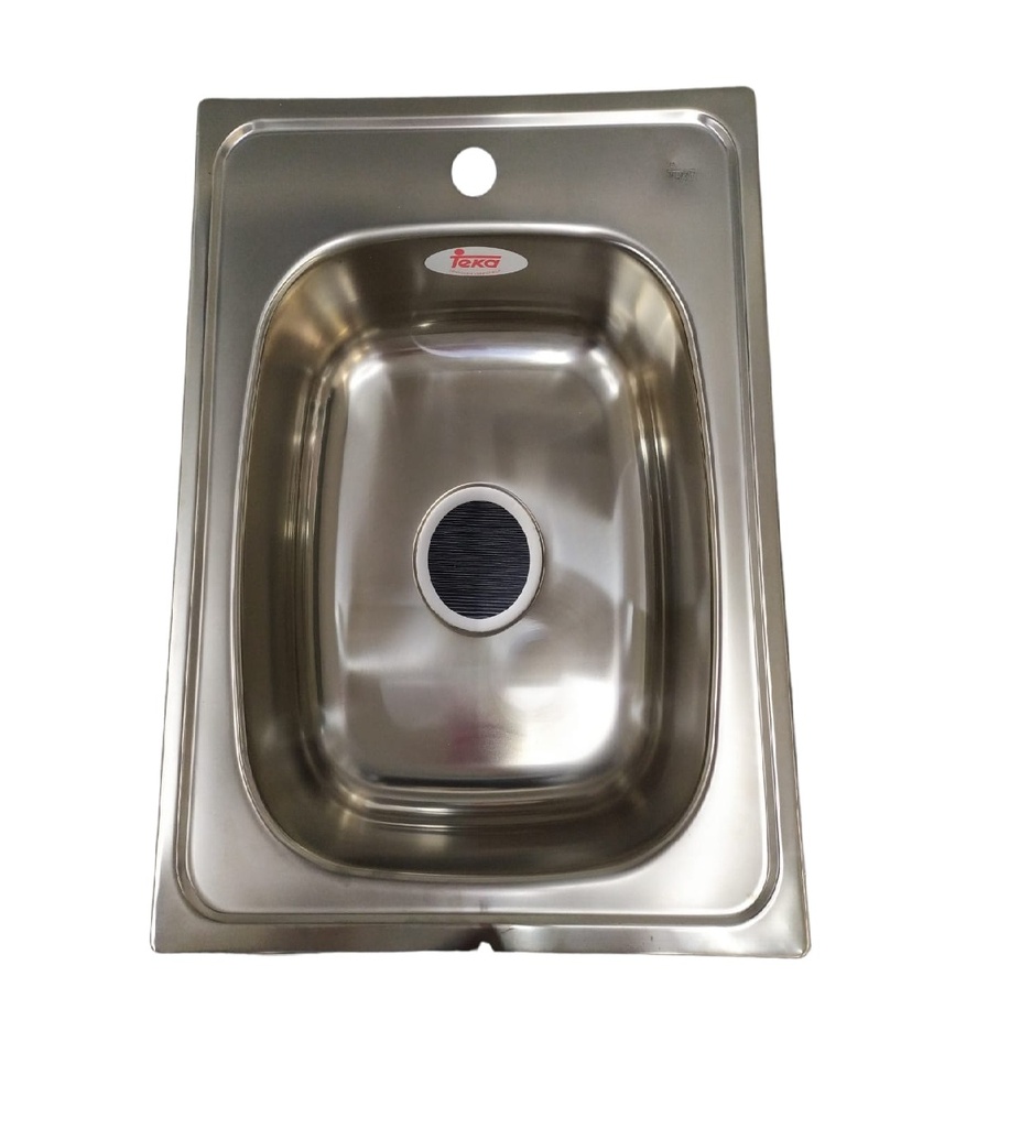 FREGADERO DE 1 TINA ACERO INOX. PARA EMPOTRAR 43 CM X 53 CM REF. TEKA-004 COD.735886 MARCA TEKA