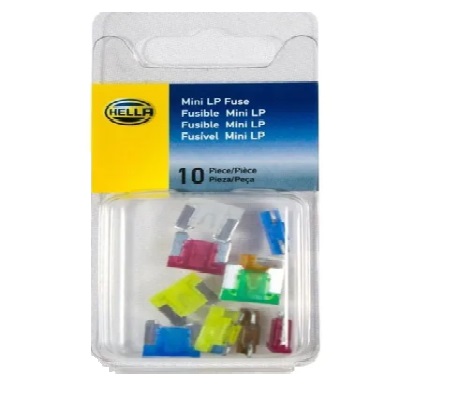 CAJITA DE FUSIBLE MINI LP (10 PZAS) REF. 358129941 MARCA HELLA