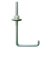 GANCHO PARA TECHO 3" X 1 1/2" ( 130 MM X 40 MM ) REF. 3X1.1/2LIT ( CAJA 100 UND ) MARCA PRETOR