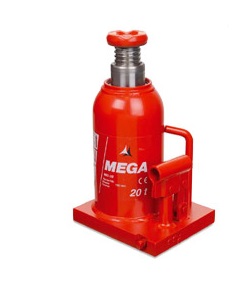 GATO HIDRAULICO TIPO BOTELLA 20 TON REF. MG-20 / 206020 MARCA MEGA