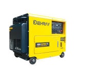 GENERADOR ELECTRICO 5.5 KVA A DIESEL INSONORIZADA AVR INTELIGENTE REF. RDE6700TI MARCA DEHRAY