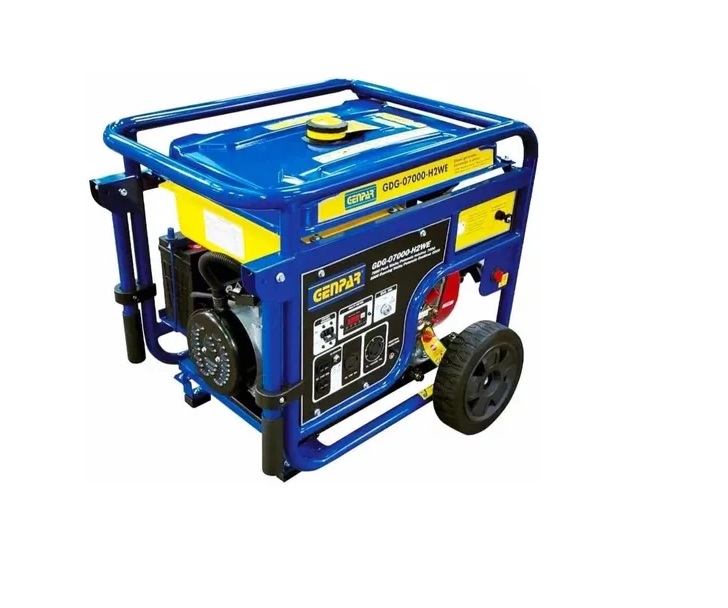 GENERADOR A DIESEL DE 7 KVA ARRANQUE ELECTRICO 120 - 220 V REF.GDG-07000-H2WE MARCA GENPAR