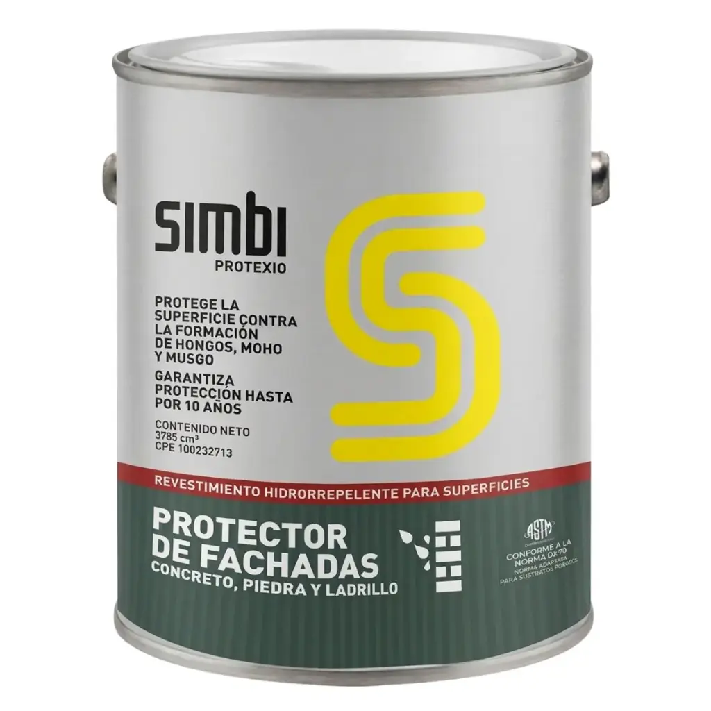 PROTECTOR DE FACHADAS HIDROREPELENTE A BASE DE SILICONA 1/4 GLN REF.1021000024 /000747 MARCA SILIPEX