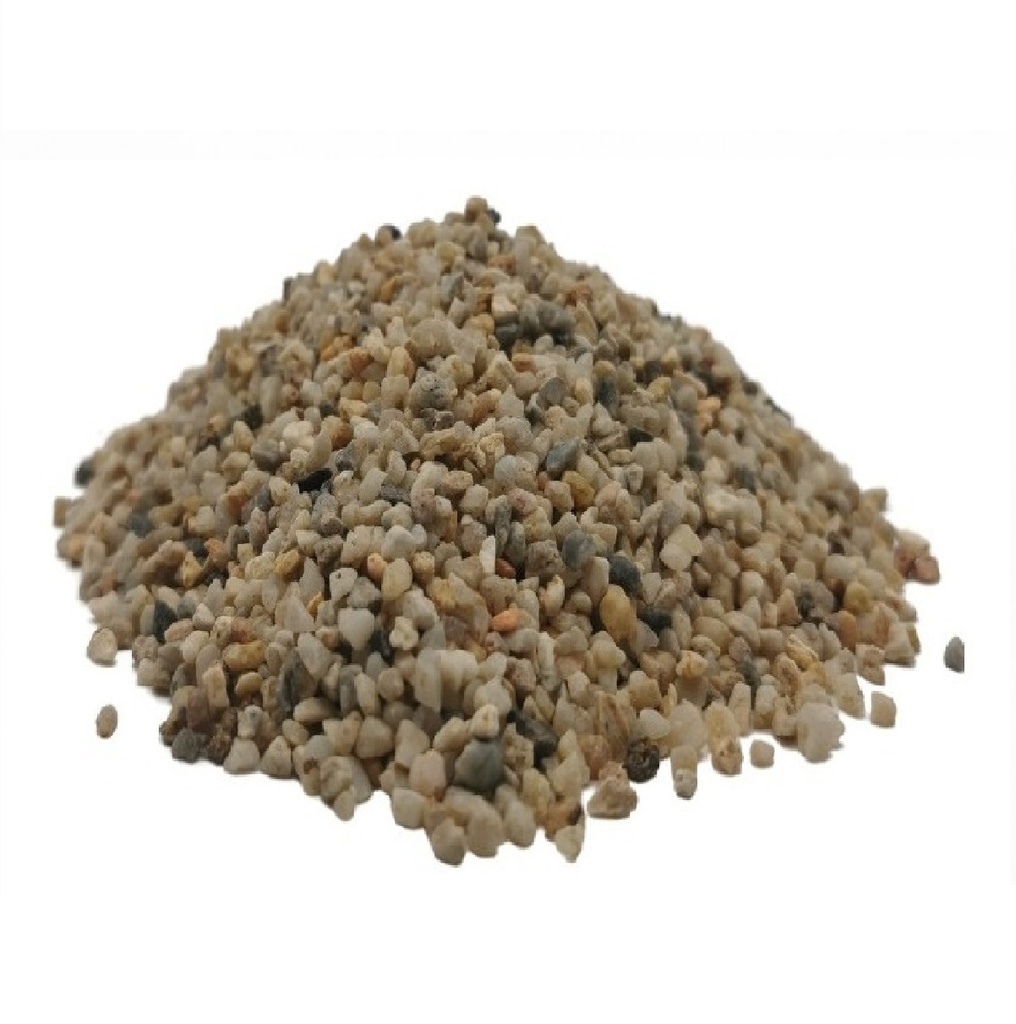 GRAVA 3/16"-10 (2 MM) SACO 25KG (SOPORTE EFICIENTE DE CAPAS FILTRANTE) REF- GRAVA1 MARCA HYDRO CLEAN