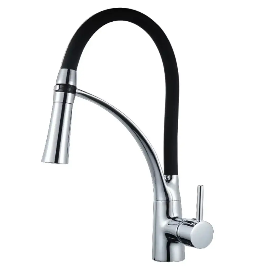 GRIFERIA MONOMANDO ALTO PARA FREGADERO MODELO BRINDISI REF. GRI.03.11 MARCA BARI