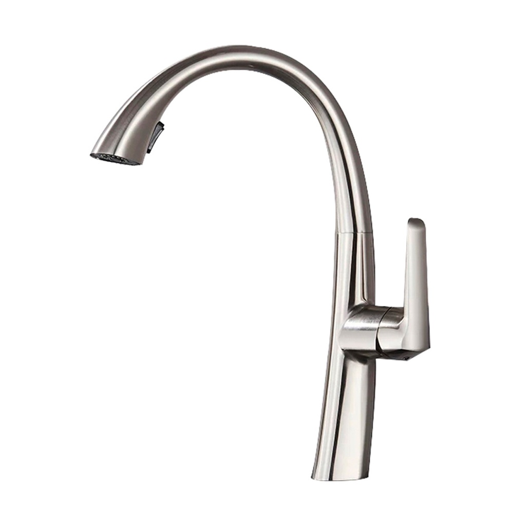 GRIFERIA MONOMANDO ALTO PARA FREGADERO MODELO BRUNICO REF. GRI.03.15 MARCA BARI