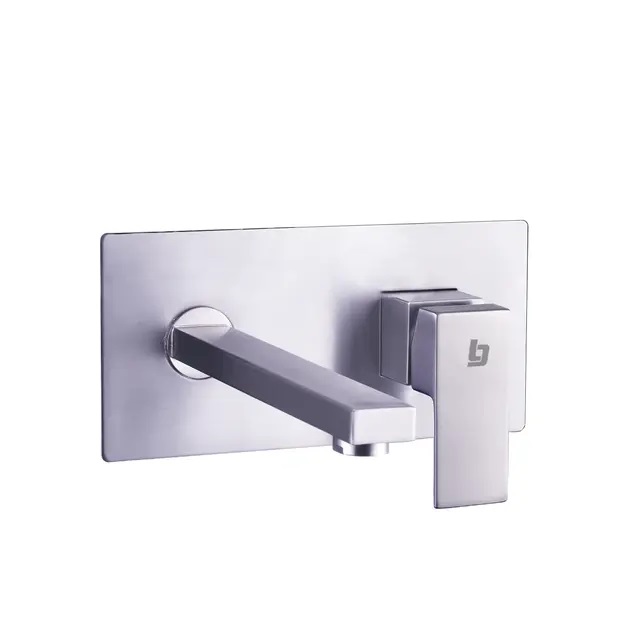 GRIFERIA PARED MONOMANDO MOD. SQUARE BRUSED REF. GRI-1552 MARCA BELT-G