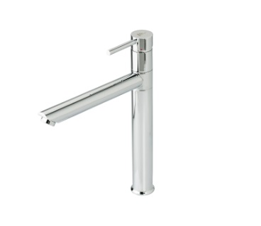 GRIFERIA MONOMANDO PARA FREGADERO CROMADA SERIE TOKIO REF. BM-005 MARCA BM