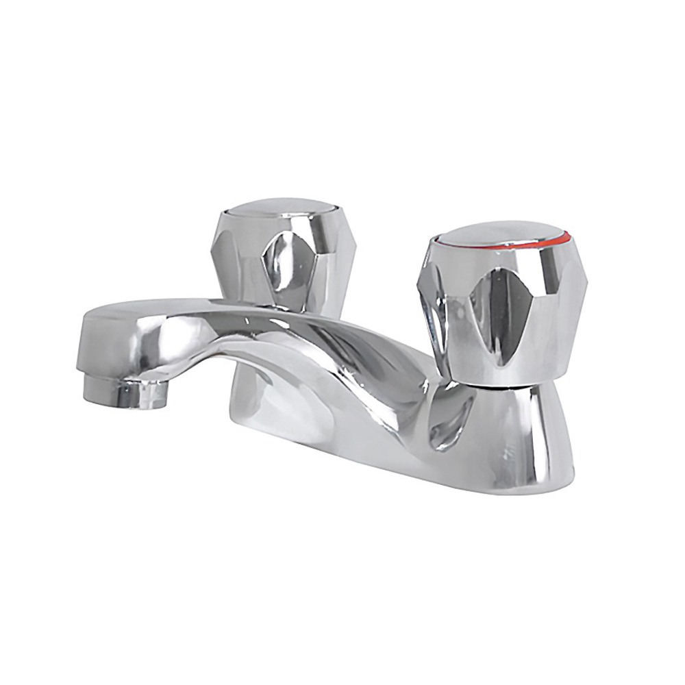 GRIFERIA / GRUPO PARA LAVAMANOS CROMADO DE 4" SERIE VIGO REF. BM-62078-5101 MARCA BM