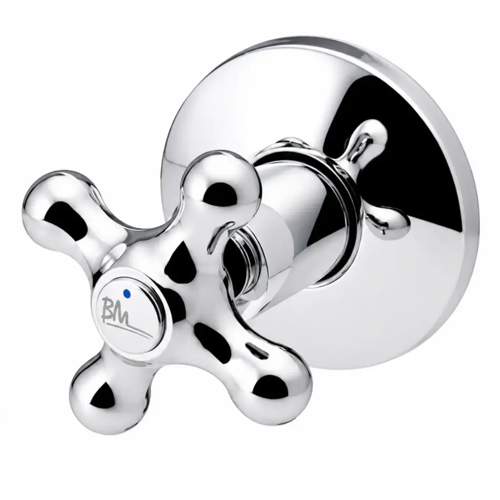 GRIFERIA LLAVE SENCILLA PARA DUCHA CROMADA SERIE IDEAL REF. BM-C50102 MARCA BM