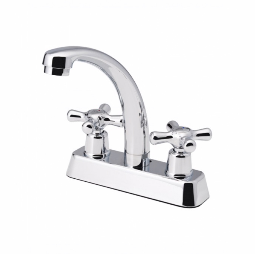 GRIFERIA / GRUPO PARA LAVAMANOS CROMADO DE 4" SERIE IDEAL REF. BM-C50103 MARCA BM