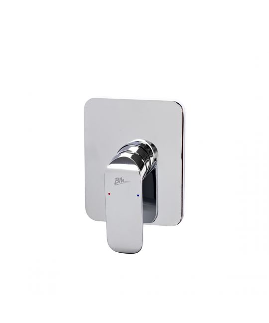 GRUPO PARA DUCHA MONOMANDO CROMADA SERIE DUBLIN REF. BM-WDG34418C MARCA BM