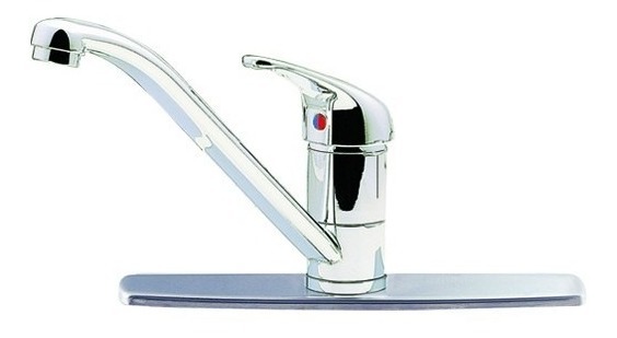 GRIFERIA MONOMANDO PARA FREGADERO NRO.40 CON FLANGE DE 8" REF. 02GF02 MARCA FP