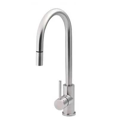 GRIFERIA MONOMANDO PARA FREGADERO MANG/EXT. INOX REF. 02GF300 MARCA FP