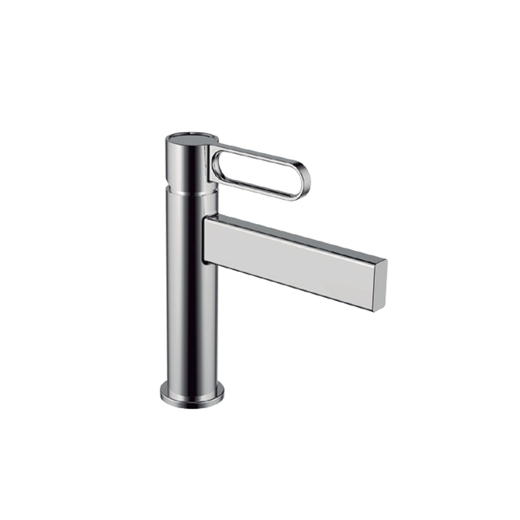 GRIFERIA PARA LAVAMANOS MONOMANDO BAJO CROMADO MOD. PRESTIGE 30GLV0072 MARCA FP