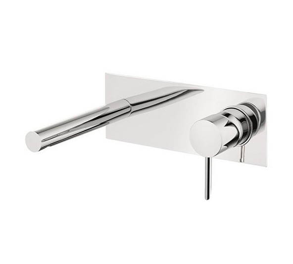 GRIFERIA / GRUPO PARA LAVAMANOS DE PARED LINEA SINTRA CROMADO REF. KUBO-024 MARCA KUBO