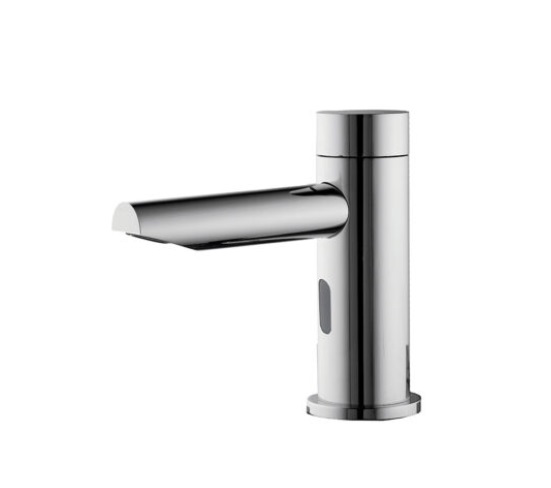 GRIFERIA / GRUPO PARA LAVAMANOS CON SENSOR INFRAROJO CROMADO REF. KUBO-135 MARCA KUBO