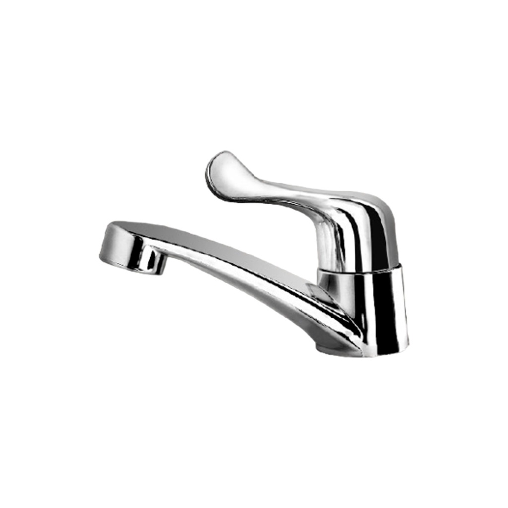 GRIFERIA PARA LAVAMANOS 1/2" EN ABS MANILLA T/DELTA 1/4 VUELTA REF. BPL-2D04M MARCA METALES ALEADOS