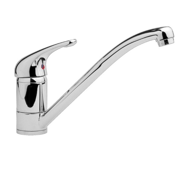 GRIFERIA MONOMANDO PARA FREGADERO MOD. CREMONA REF. MET007M MARCA METALES ALEADOS