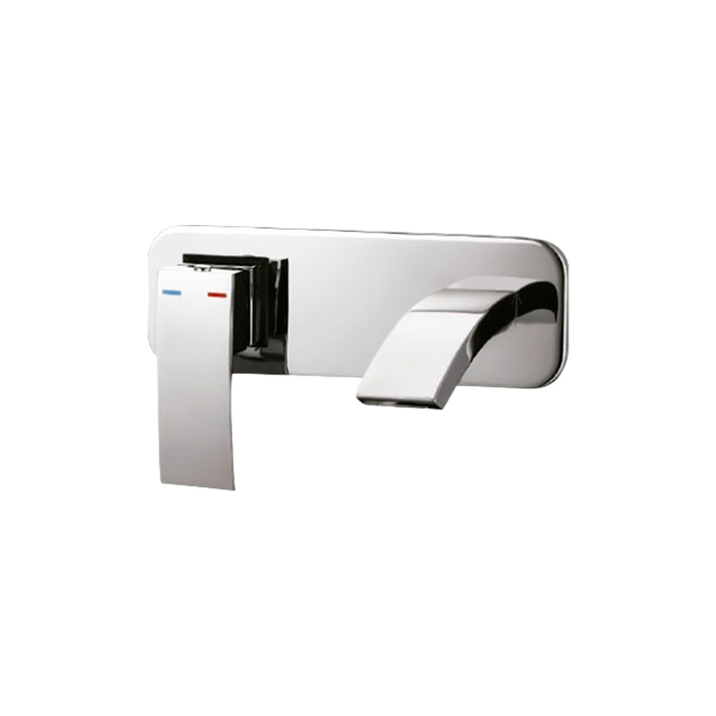 GRIFERIA MONOMANDO PARA LAVAMANOS MEZCLADOR EMPOTRADO MOD.CALAIS REF. PRI-020M MARCA METALES ALEADOS