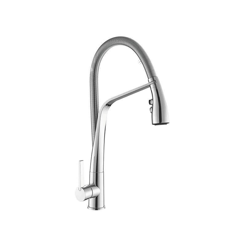 GRIFERIA MONOMANDO PARA FREGADERO MOD. VELVET REF. PRI-044M MARCA METALES ALEADOS