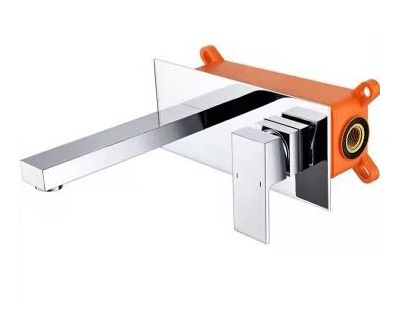 GRIFERIA MONOMANDO PARA FREGADERO COCINA DE PARED ACABADO CROMADO REF. K8302-CR MARCA OMEGA