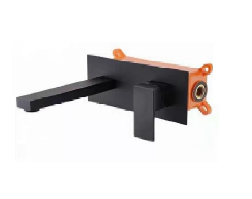 GRIFERIA MONOMANDO PARA FREGADERO COCINA DE PARED ACABADO NEGRO MATE REF.K8302-MB MARCA OMEGA