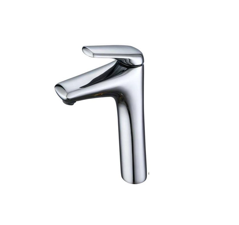 GRIFERIA MONOMANDO BAJO PARA LAVAMANOS CROMO REF. KD-2063-CR MARCA OMEGA