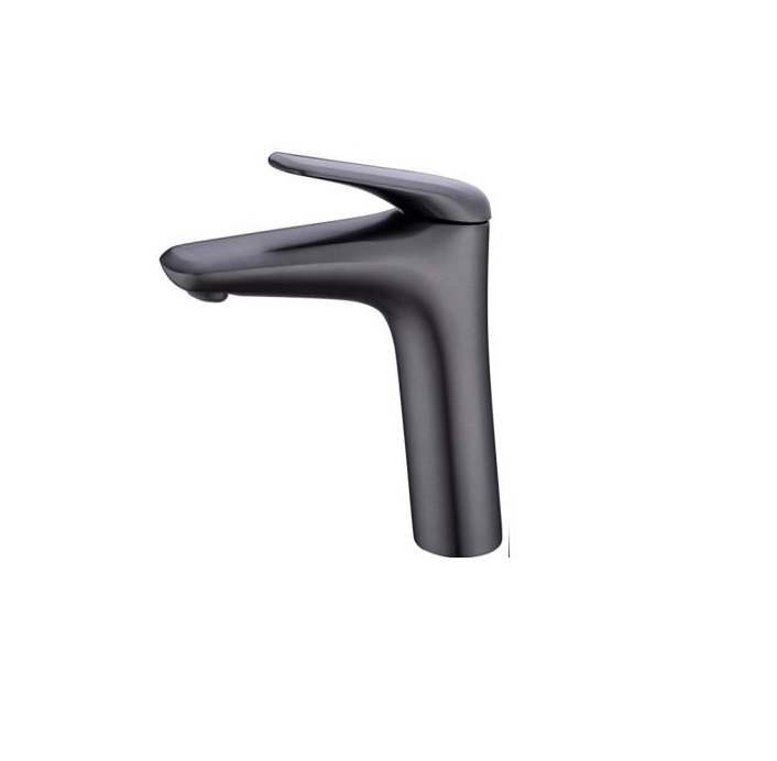 GRIFERIA MONOMANDO BAJO PARA LAVAMANOS NEGRO REF. KD-2063-NE MARCA OMEGA