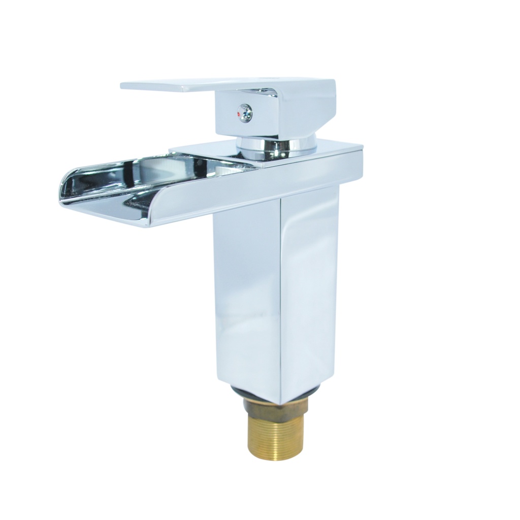 GRIFERIA MONOMANDO BAJO PARA LAVAMANOS TIPO CASCADA REF. KD-54101 MARCA OMEGA