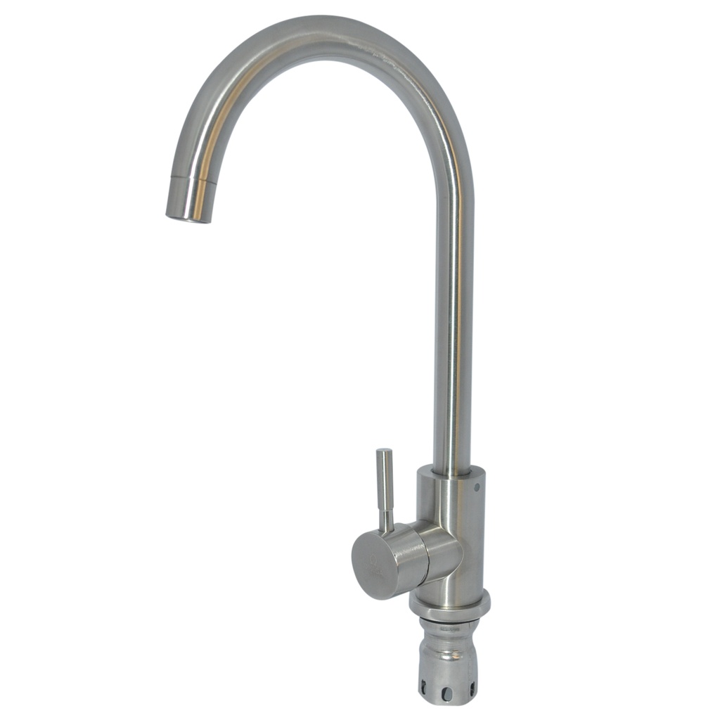 GRIFERIA MONOMANDO PARA FREGADERO COCINA ACERO INOXIDABLE REF. KD-82302 MARCA OMEGA