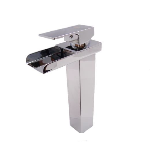 GRIFERIA MONOMANDO ALTO PARA LAVAMANOS ACABADO CROMO REF. KD-A3705 MARCA OMEGA