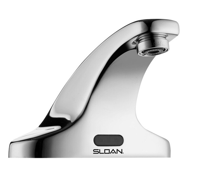 GRIFERIA / GRUPO PARA LAVAMANOS CON SENSOR INFRAROJO CROMADO PULIDO MOD.SF2300 - 0.5 GPM MARCA SLOAN