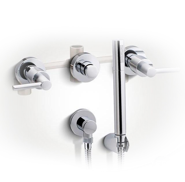 GRUPO PARA DUCHA SERIE RIO CON DUCHA TELEFONO REF. 32GDD01 MARCA FP