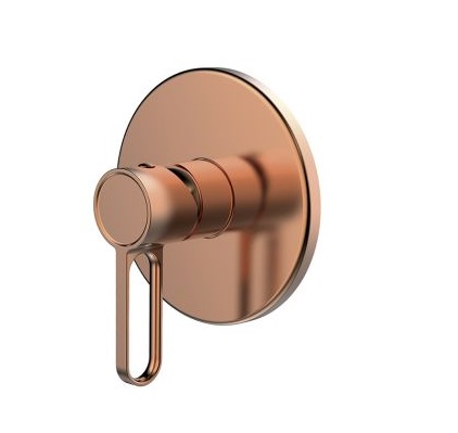 GRUPO PARA DUCHA MONOMANDO ROSE GOLD MOD. PRESTIGE REF. 32GDU0072RG MARCA FP