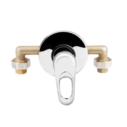 GRUPO PARA DUCHA MONOMANDO CROMADA SIN REGADERA REF.32GDU200 MARCA FP