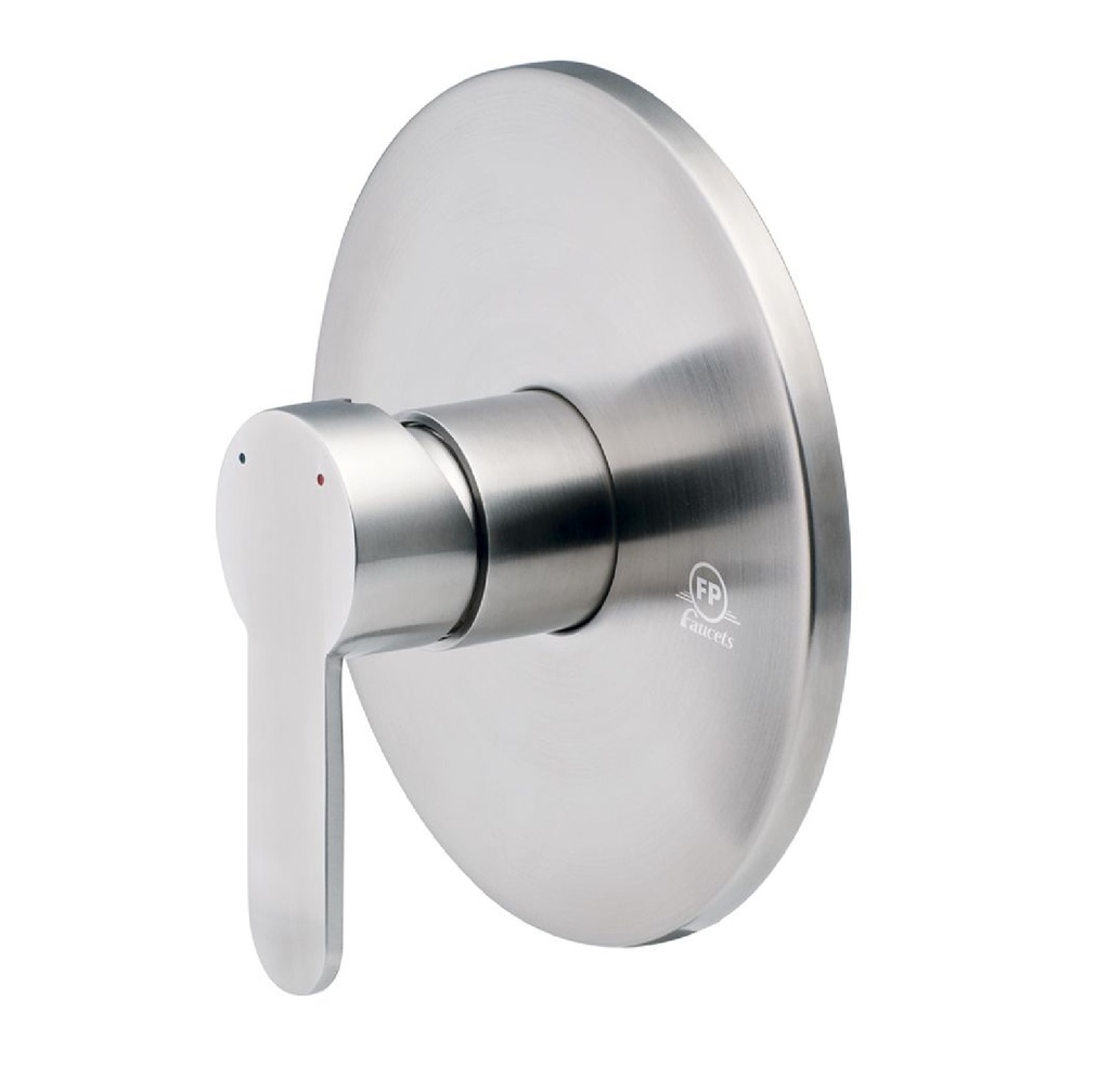 GRUPO PARA DUCHA MONOMANDO REDONDA 1 FUNCION COLOR SATIN REF. 32GDU300 MARCA FP