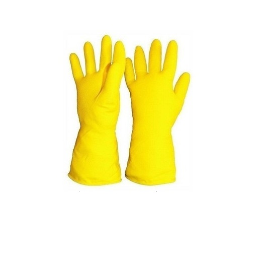 GUANTE DE LATEX PARA LIMPIEZA AMARILLO TALLA S (PAR) REF.1301062 / 912173 MARCA FULLER