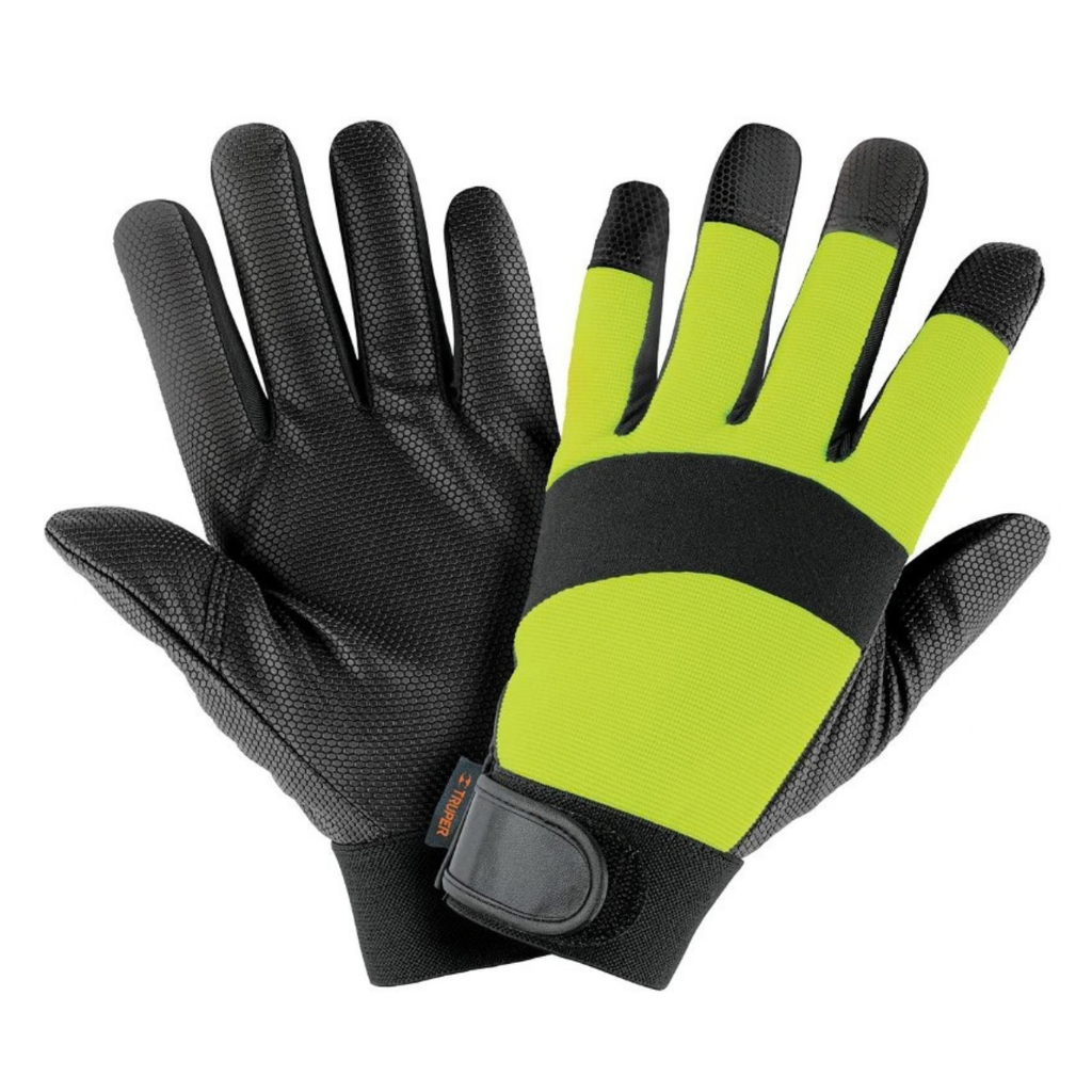 GUANTE PARA MECANICO AJUSTABLE PALMA POLIURETANO MOD. GU-645 REF. 13194 MARCA TRUPER