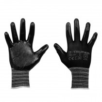 GUANTE DE NITRILO NEGRO TALLA L MOD. GUX-NIT-L REF. 13295 MARCA TRUPER