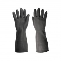 GUANTE DE NEOPRENO NEGRO 18" P/SOLVENTES Y QUIMICOS TALLA L MOD. GU-QUIM-GREF. 14271 MARCA TRUPER