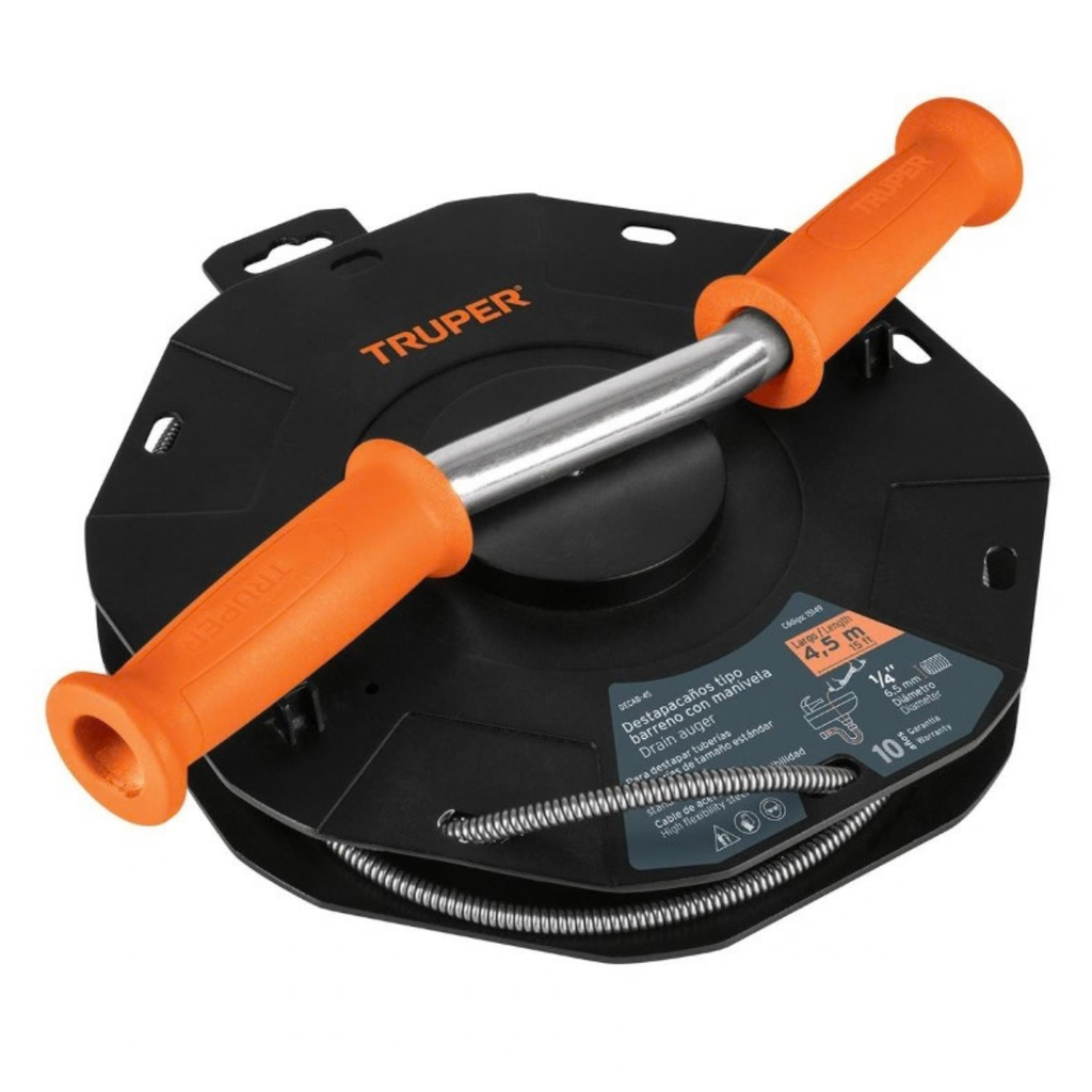 GUAYA DESTAPACAÑERIA 4.5 MTS AC TIPO BARRENO C/MANIVELA MOD.DECAB-45 REF. 15149 MARCA TRUPER