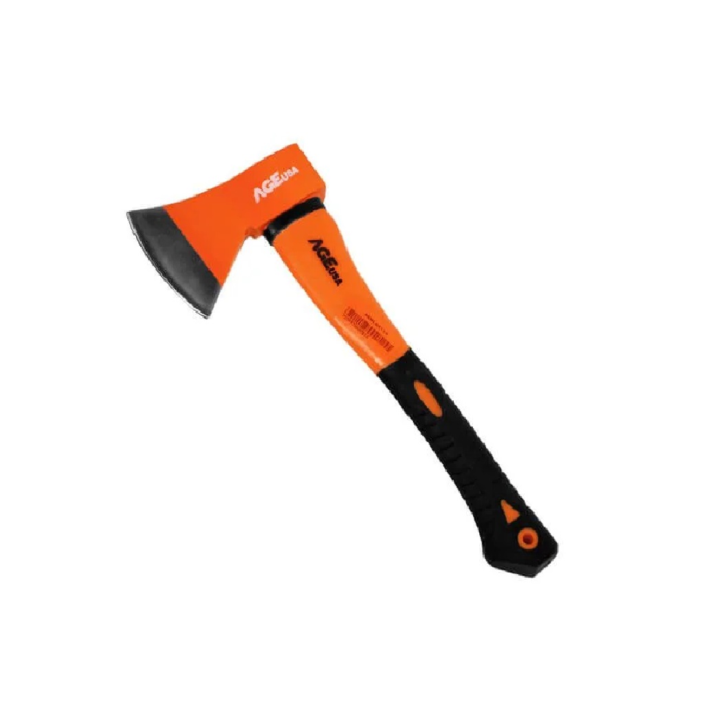 HACHA SENCILLA CON MANGO DE FIBRA 90 CM X 1.5 KG REF. AGNHHASE001F MARCA AGE USA