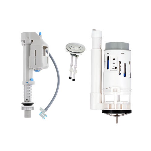 HERRAJE PARA WC ONE PIECE DUAL REF. PS-A015 MARCA COFLEX