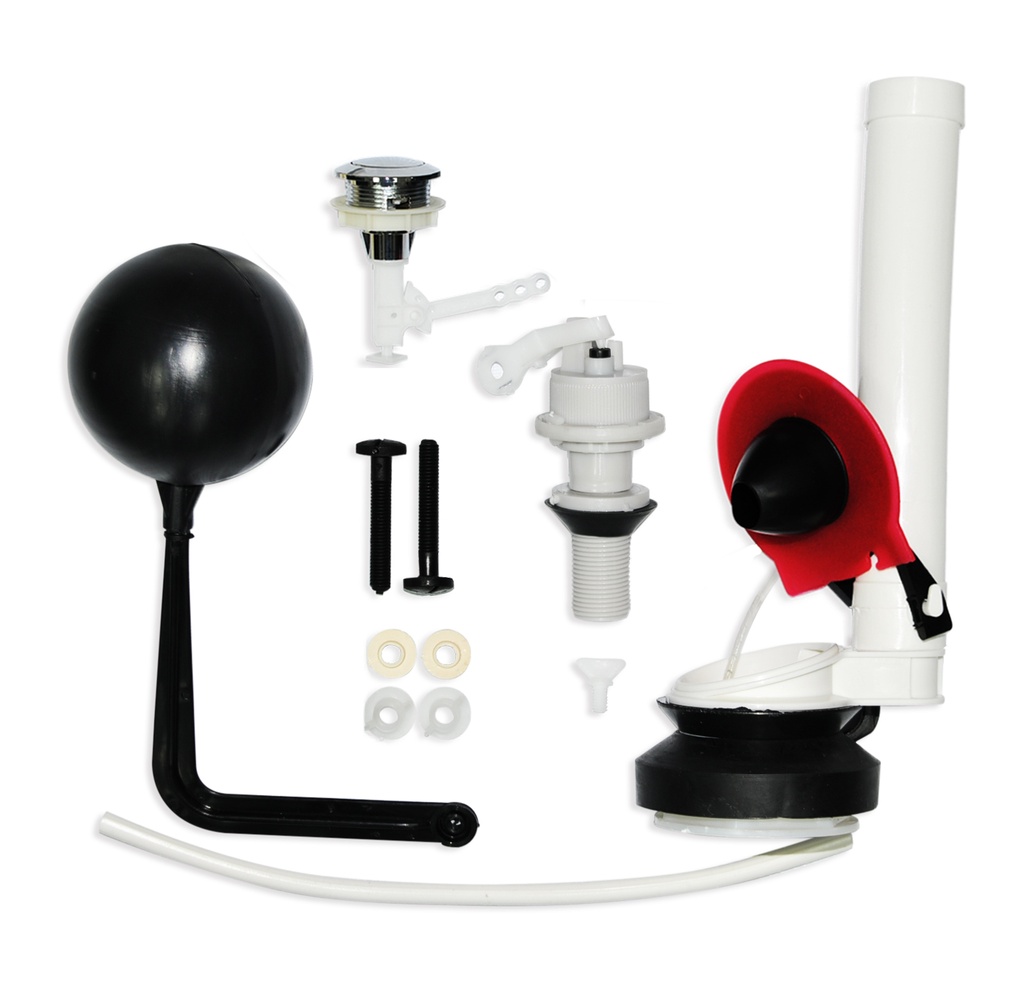 HERRAJE PARA WC NEW OASIS ( PUSH BUTTON SUPERIOR ) P/ TQ ROTONDO REF. SPA037633061BO VENCERAMICA